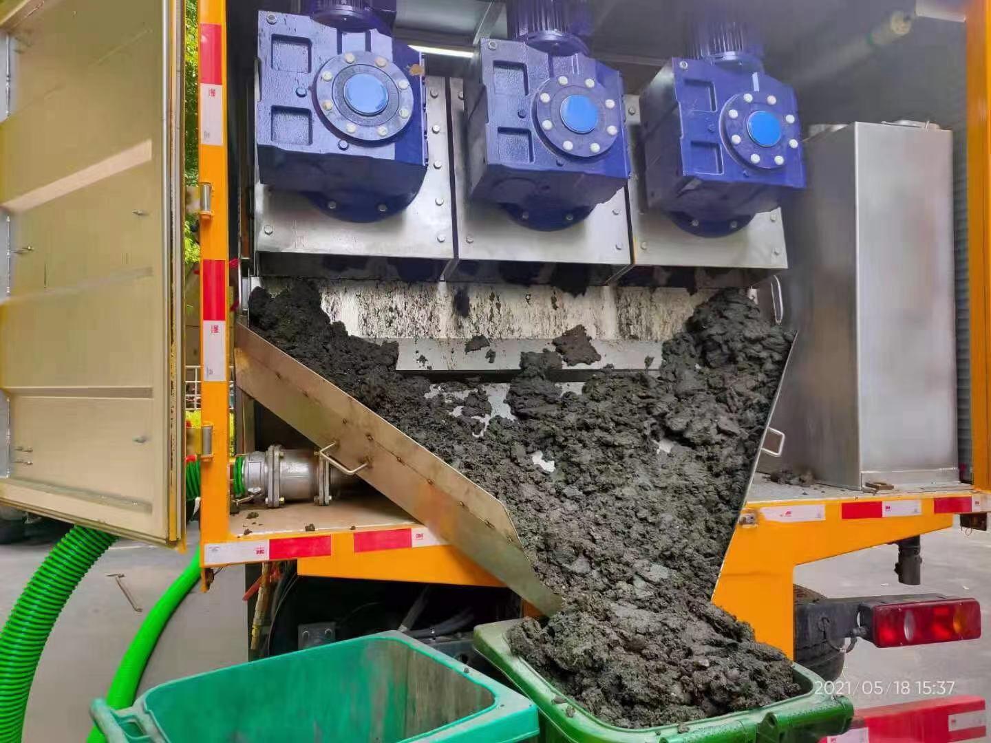 临洮化粪池清掏城市维护站-泥浆净化干湿分离处理